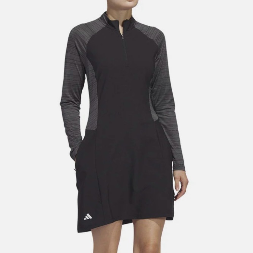 Adidas Women's Black Long Sleeve Dress
